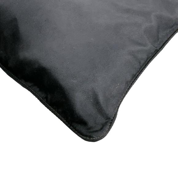 Prada shoulder bag, body triangle logo, nylon, black - Picture 7 of 10